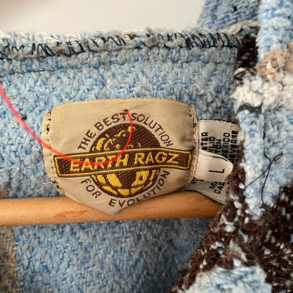 Earth Ragz sweater poncho - Picture 2 of 2